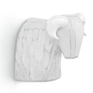 VEGG kind stór hvít, 20 cm.